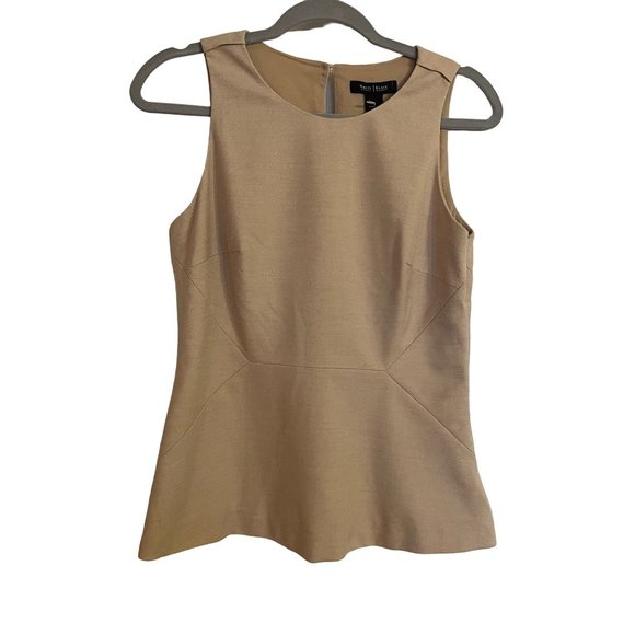 White House Black Market Tops - WHITE HOUSE BLACK MARKET BLOUSE SIZE 4 CREAM SUIT TOP